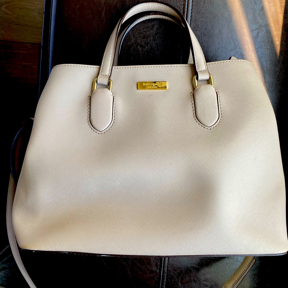 Kate Spade Large Tan leather tote